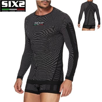 T-SHIRT TS2 MANICA LUNGA GIROCOLLO BLACK CARBON 3XL-4XL