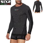 T-SHIRT TS2 MANICA LUNGA GIROCOLLO BLACK CARBON XS-S