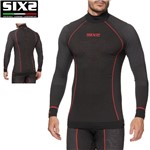 MAGLIA TS3 M/L LUPETTO WARM BLAZEFIT BLACK RED XL-XXL