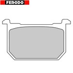 PASTIGLIE FRENO FERODO (FD.0053) KAWASAKI  Z 250 J1 81- Z 250 A3 81