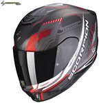 CASCO SCORPION INTEGRALE EXO-391 HAUT Nero opaco-arg-ros M-58 22.06