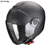 CASCO SCORPION JET EXO CITY II Nero Opaco M-58 22.06