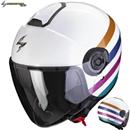 CASCO SCORPION JET EXO CITY II BEE Bianco Verde Oro L-60 22.06