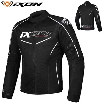 Giacca IXON FLICKER in tessuto UOMO nero-bianco L-50