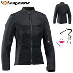 IXON FRESH LADY Giubbotto in tessuto DONNA NERO L-46