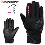 GUANTI IXON ESTIVI MIG LADY TESSUTO-PELLE nero-fucsia M (In Esaurimento) GUANTI IXON ESTIVI MIG LADY TESSUTO-PELLE nero-fucsia M (In Esaurimento)
