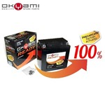 BATTERIA OKYAMI READY OT12A-BSR (YT12A-BS) "J" 12V/9,5AH PRECARICATA