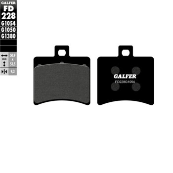 PASTIGLIE FRENO GALFER APRILIA SCARABEO 50 DITECH 01 (FD.0267)