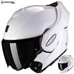 CASCO SCORPION MODULARE EXO-TECH EVO SOLID BIANCO L-60 22.06 CASCO SCORPION MODULARE EXO-TECH EVO SOLID BIANCO L-60 22.06