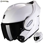 CASCO SCORPION MODULARE EXO-TECH EVO SOLID BIANCO L-60 22.06