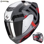 SCORPION INTEGRALE EXO-391 AROK grigio-rosso-nero XS-54 22.06 (In Esauri SCORPION INTEGRALE EXO-391 AROK grigio-rosso-nero XS-54 22.06 (In Esauri