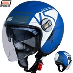 CASCO ORIGINE ALPHA V5 white blue matt L-60 22.06