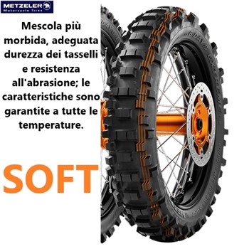 MCE 6 DAYS EXTREME NEW SOFT 140/80-18 M/C 70M M+S (S)