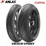 COPPIA ANLAS VIENTO SPORT 120/70 ZR17+190/55 ZR17 (dot 2022) COPPIA ANLAS VIENTO SPORT 120/70 ZR17+190/55 ZR17 (dot 2022)