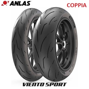 COPPIA ANLAS VIENTO SPORT 120/70 ZR17+190/55 ZR17 (dot 2022)