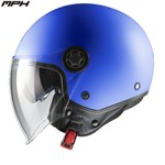 Casco Demi-Jet MPH ONE MATT BLUE XL-61 ECE 22.06 (In Esaurimento)
