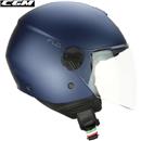 CASCO CGM FLO MONO BLU SATINATO VISIERA LUNGA S-56 22.06