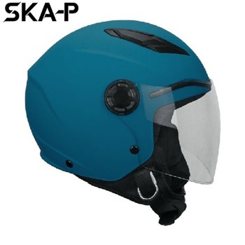 CASCO CGM SKA-P FUN MONO OTTANIO OPACO VISIERA LUNGA YXL-54 (In Esaurime