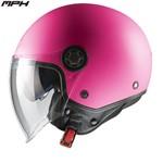 Casco Demi-Jet MPH ONE MATT FUCSIA XS-54 ECE 22.06 (In Esaurimento)