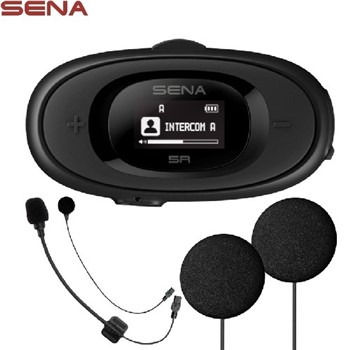 INTERFONO SENA 5R SINGOLO Bluetooth 5.0 2 vie 3 memorie speakers HD
