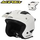 CASCO ACERBIS JET ARIA OMOLOG. ECE-ONU 22-06 BIANCO M-58