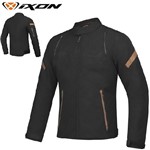 Giubbotto IXON STRIKER RETRO in tessuto UOMO nero-marrone M-48 Giubbotto IXON STRIKER RETRO in tessuto UOMO nero-marrone M-48
