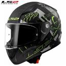 CASCO LS2 FF353 Integrale RAPID II PIRATES M.TITANIUM 22.06 XL-61