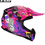 CASCO CGM ROCKY WINNER fucsia viola opaco L young (51 - 52 cm)