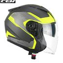 CASCO CGM DNA APACHE grafite giallo fluo opaco 22.06 L-60