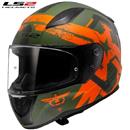 CASCO LS2 FF353 Integrale RAPID II THUNDER BIRDS M.ORANGE 22.06 S-56