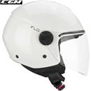 CASCO CGM FLO MONO BIANCO VISIERA LUNGA L-60 22.06