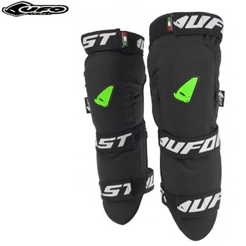 COPPIA DI GINOCCHIERE MTB UFO JACKAL NERO (K) S-M