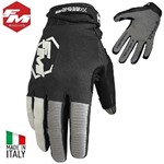 GUANTI FM X30 NERO LOGO BIANCO PALMO GRIGIO 2XL