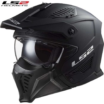 CASCO LS2 JET OF606 DRIFTER SOLID MATT BLACK S-56 22.06