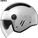 Casco Demi-Jet MPH AIRE GLOSS WHITE M-58 22.06