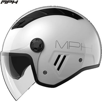 Casco Demi-Jet MPH AIRE GLOSS WHITE XS-54 22.06