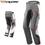 Pantalone Moto Touring Ixon MIDGARD PT Grigio-nero-rosso L-50