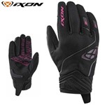 Guanti Moto Donna Estivi Ixon HURRICANE 2 L Nero-Rosa XL Guanti Moto Donna Estivi Ixon HURRICANE 2 L Nero-Rosa XL