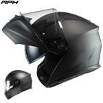 Casco modulare MPH RAPTOR MATT BLACK XS-54 22.06