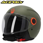 CASCO ACERBIS JET BREZZA 22-06 VERDE MILITARE M-58 CASCO ACERBIS JET BREZZA 22-06 VERDE MILITARE M-58