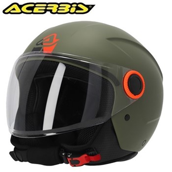 CASCO ACERBIS JET BREZZA 22-06 VERDE MILITARE M-58