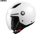 Casco Demi-Jet MPH STAR GLOSS WHITE M-58 22.06