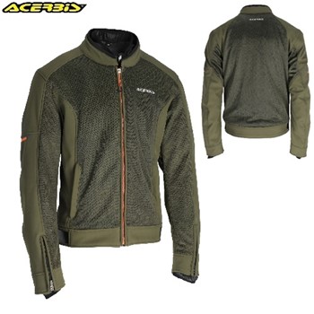 GIACCA 2 STRATI ventilata CE GORDON VERDE-ARANCIO 2XL-54