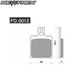 PASTIGLIE FRENO - MOTO GUZZI v11 1100 Le Mans KT BJ. 02-05(FDB207) PASTIGLIE FRENO - MOTO GUZZI v11 1100 Le Mans KT BJ. 02-05(FDB207)