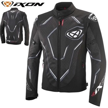 Giacca IXON TRIPLO STRATO DEMONIAK Nero-Bianco 3XL-56