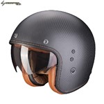 CASCO SCORPION JET BELFAST EVO CARBON SOLID nero M-58 22.06