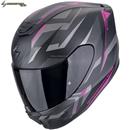 SCORPION INTEGRALE EXO-391 AAXO nero opaco-rosa XS-54 22.06