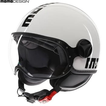 MOMO FIGHTER CLASSIC 22.06 white-black S-56