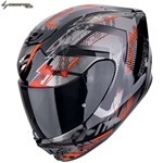 SCORPION INTEGRALE EXO-391 CLUTTER nero-rosso L-60 22.06 SCORPION INTEGRALE EXO-391 CLUTTER nero-rosso L-60 22.06