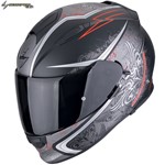 CASCO SCORPION INTEGRALE EXO-491 RUN nero opaco-rosso L-60 22.06 CASCO SCORPION INTEGRALE EXO-491 RUN nero opaco-rosso L-60 22.06